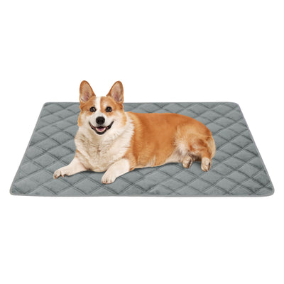 Lepawit Non-Electric Self-Warming Pet Mat – Gray, 28 × 45 in