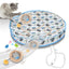 Rechargeable Motion-Activated Cat Toy Ball with Play Pouch